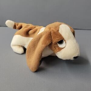 Vintage Ty Beanie Baby Tracker Basset Hound Dog 1997 Plush Toy Tags 90s Gift